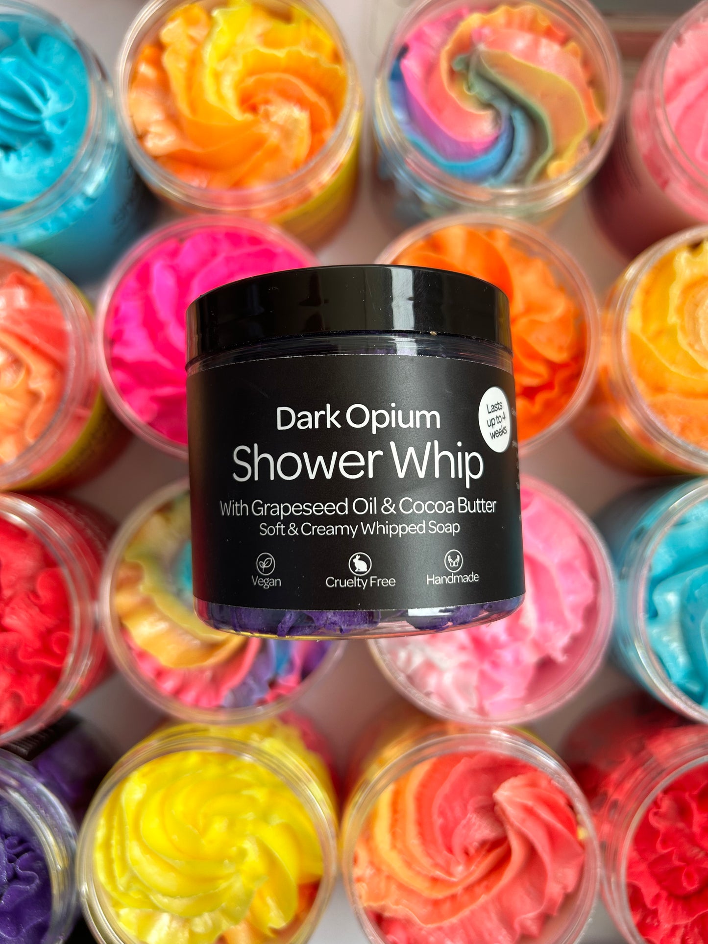 Whipped soaps