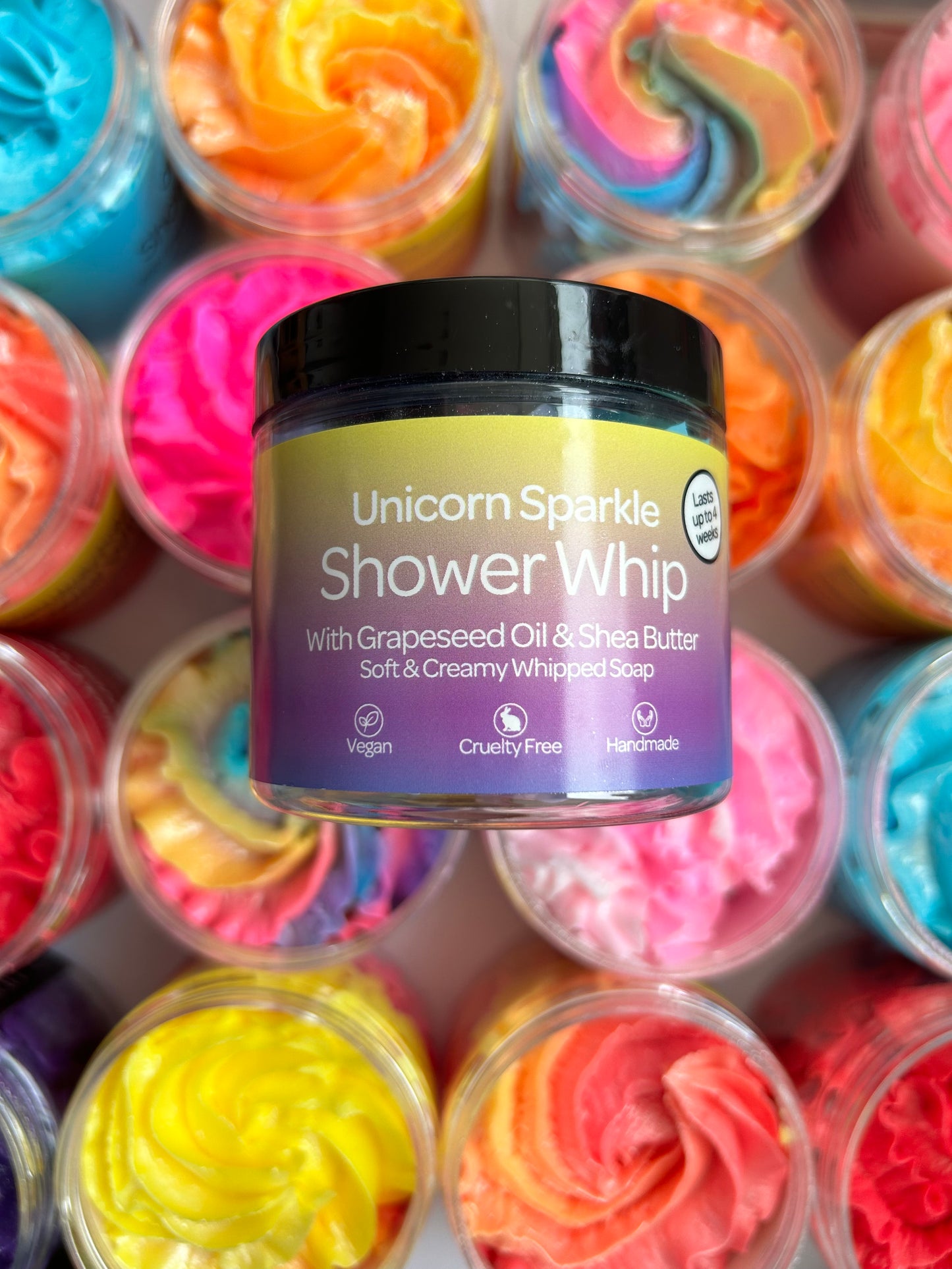 Whipped soaps
