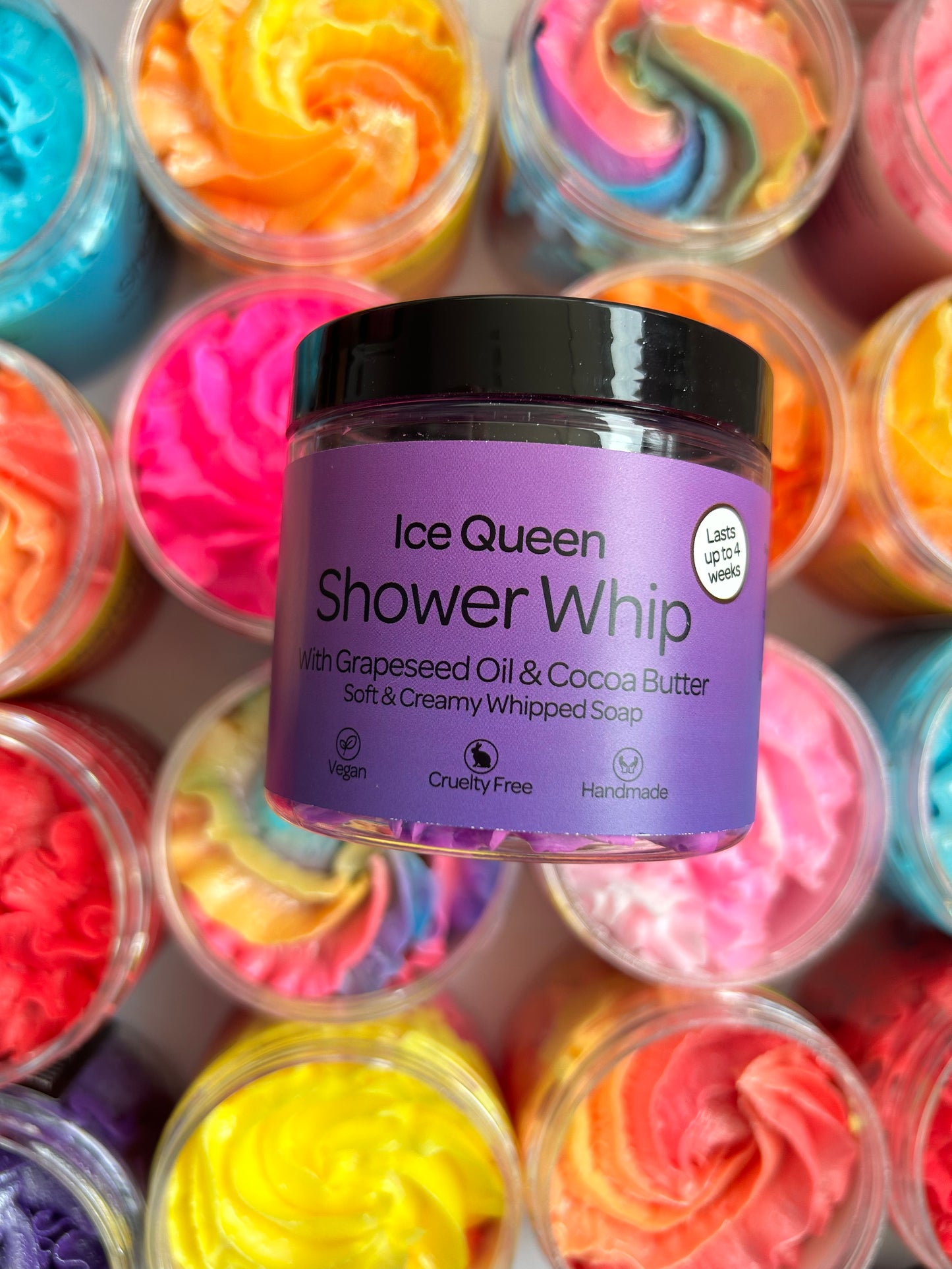 Whipped soaps