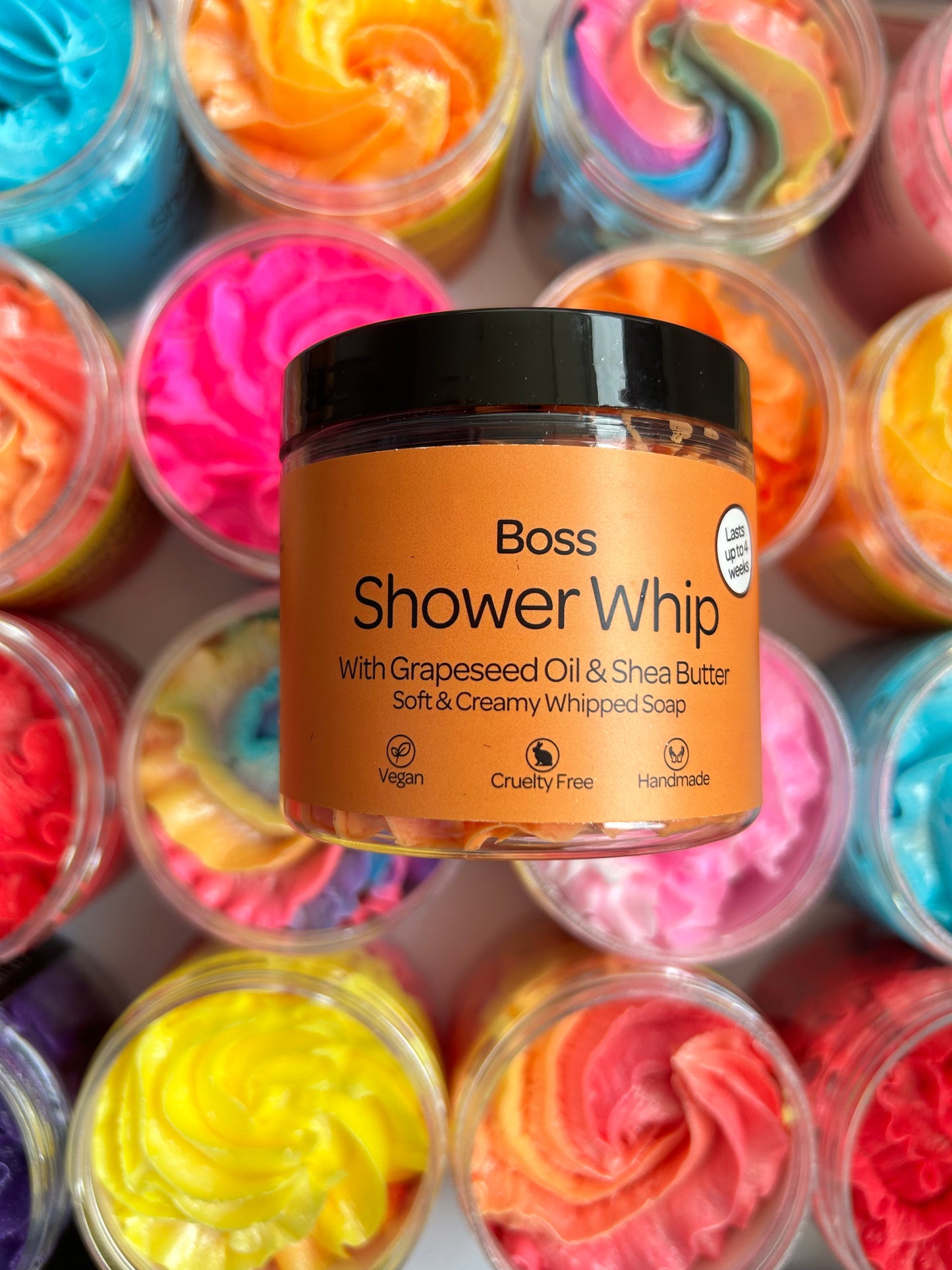 Whipped soaps