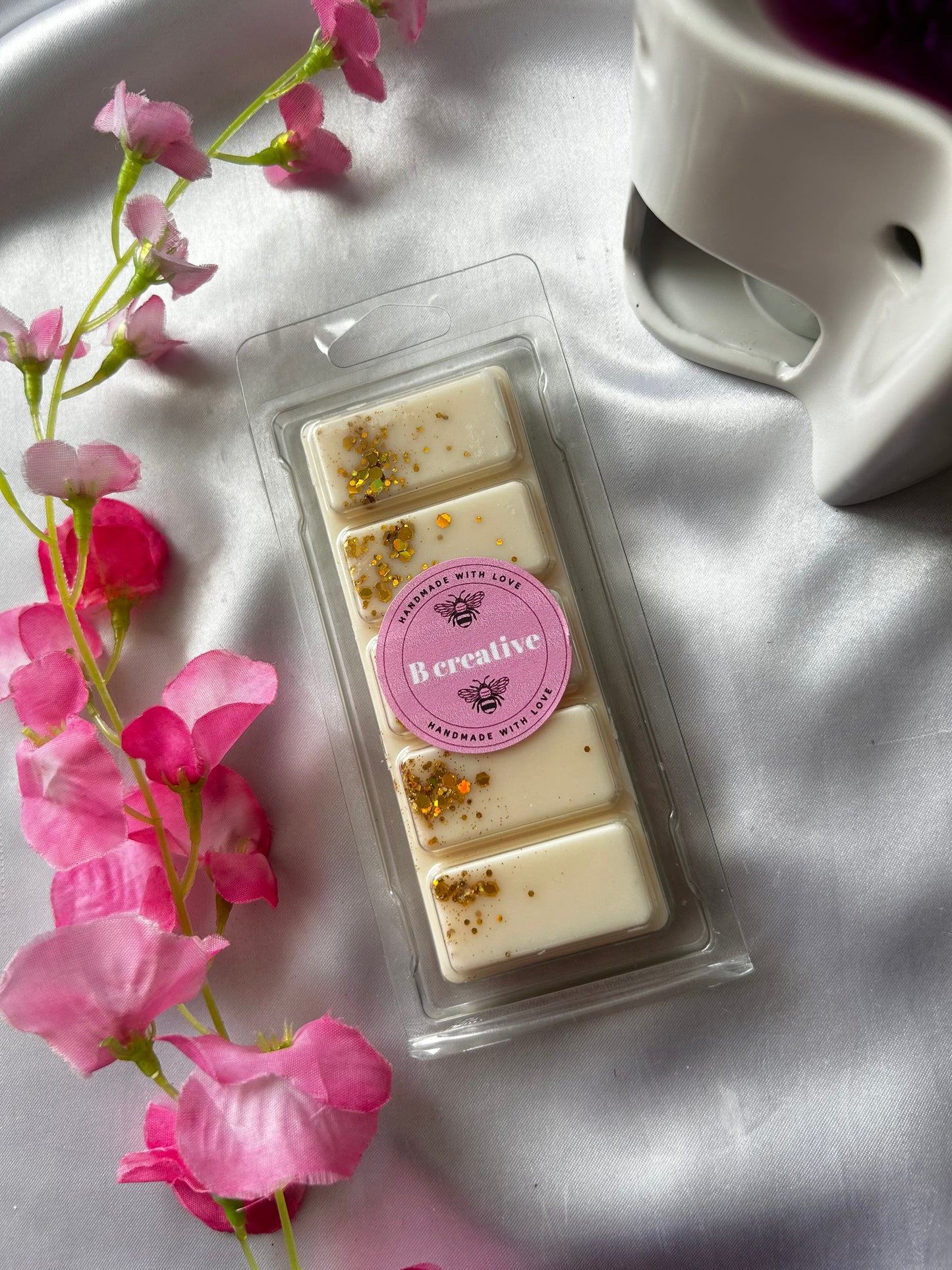 Golden orchid Leonora wax melt