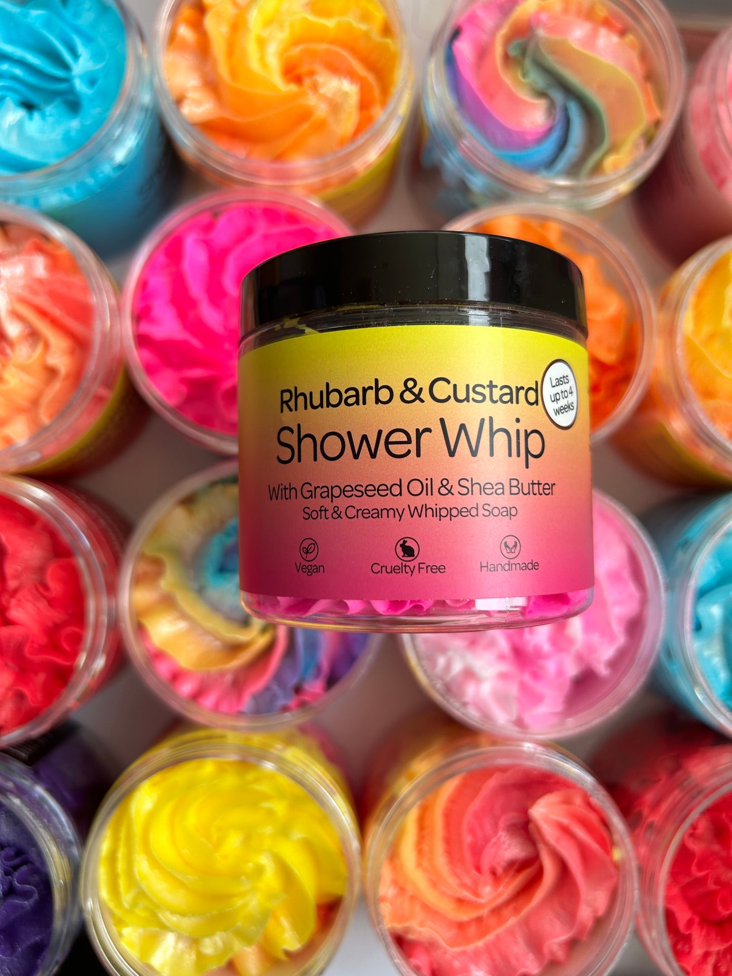 Whipped soaps